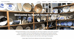 Desktop Screenshot of northstreetpotters.com